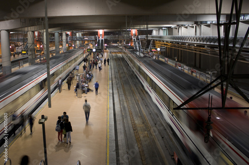 Obraz na płótnie Estacion de Atocha w salonie