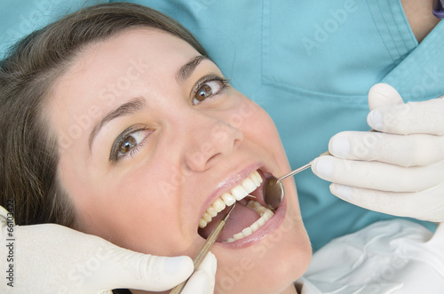 Dentist Examining