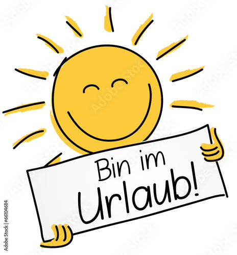 Bin im Urlaub