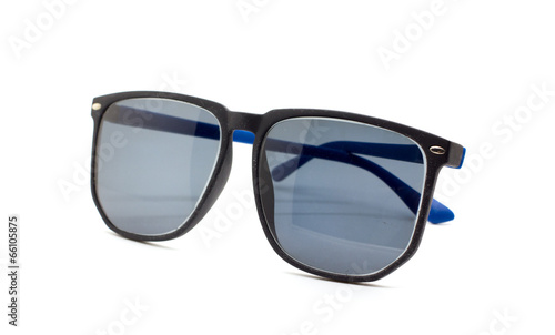 Sunglasses on white background