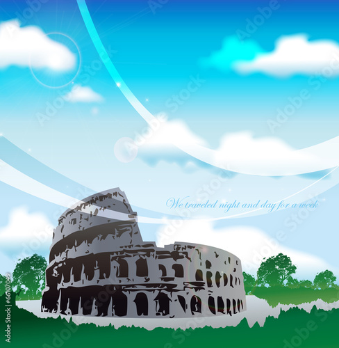 Illustration of World Travel
