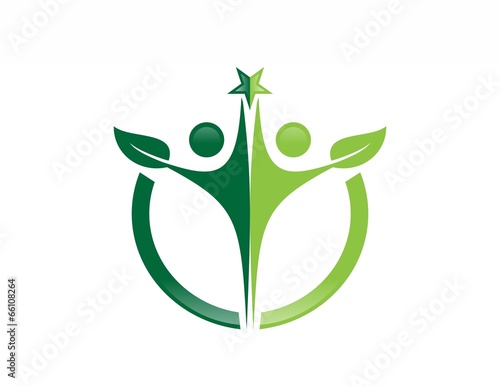 logo education,celebration symbol togethers icon