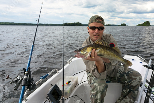 Time for fishing walleye