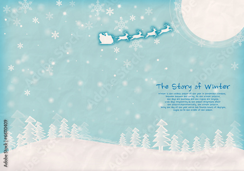 Illustration of winter