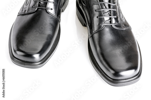 Classic black men's shoes