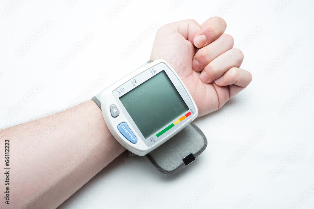 Digital blood pressure isolated Digital blood pressure isolated