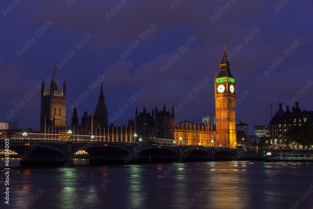 Nachtansicht von London