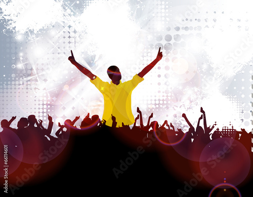 Discoteque illustration. Vector