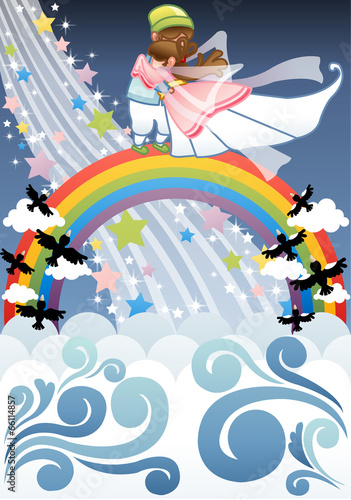 Illustration of Korean traditional holidays