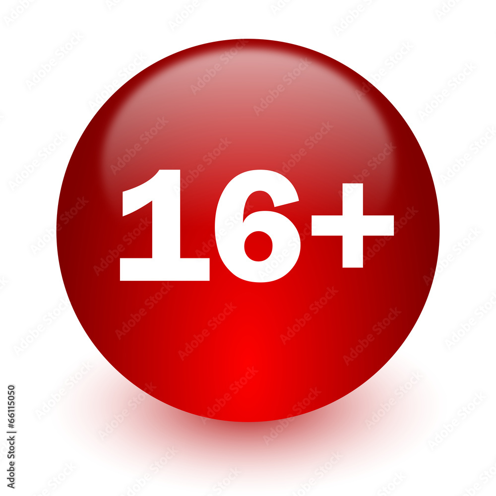 adults red computer icon on white background adults red computer icon on white background