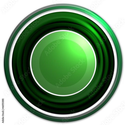 bouton web vert