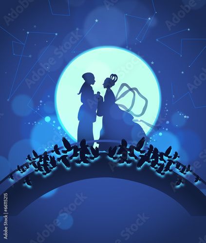 Illustration of Korean traditional holidays