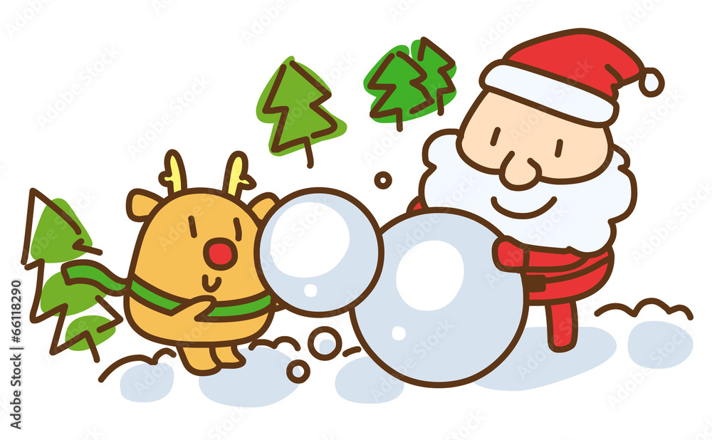 Illustration of Christmas