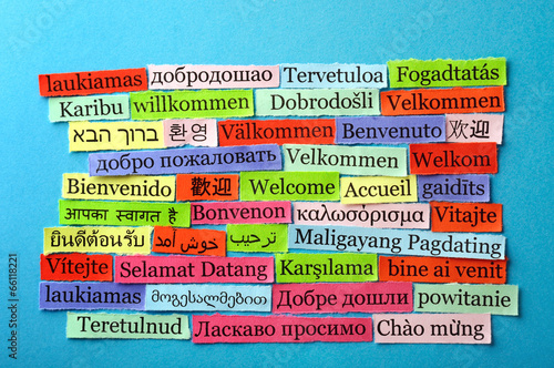 welcome collage