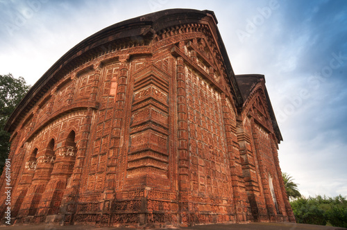 Jorbangla Temple, Bishnupur , India photo