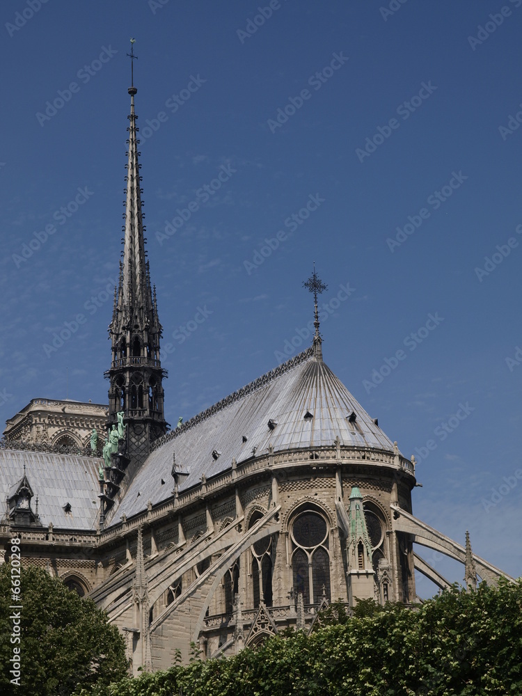 Catedral de Notre Dame en París Catedral de Notre Dame en París