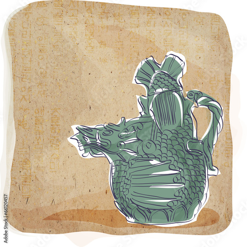 Illustration of national treasure