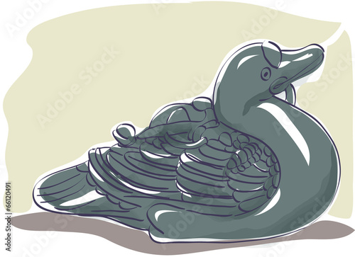Illustration of national treasure