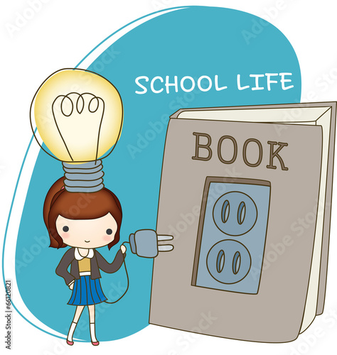 Illustration of new semester