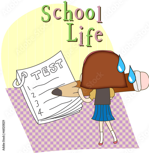 Illustration of new semester