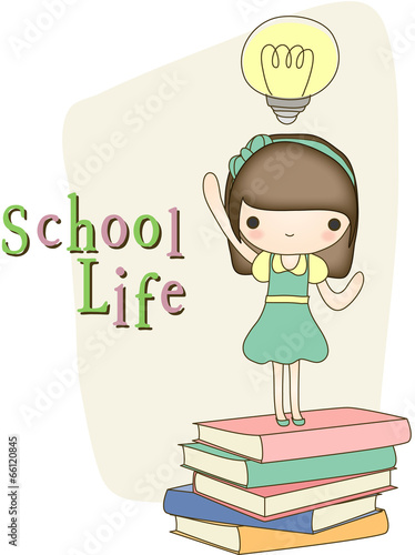 Illustration of new semester