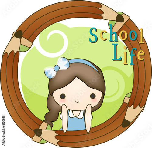 Illustration of new semester