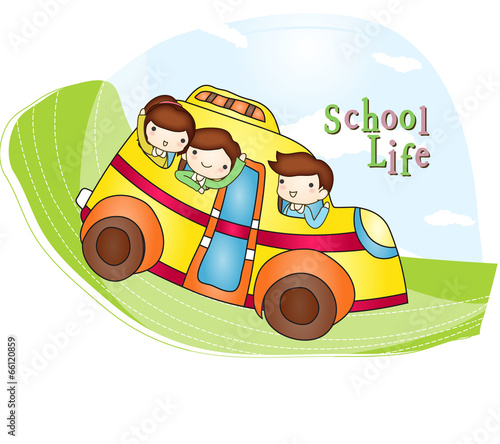 Illustration of new semester