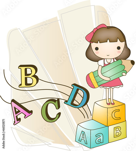 Illustration of new semester