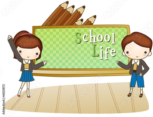 Illustration of new semester