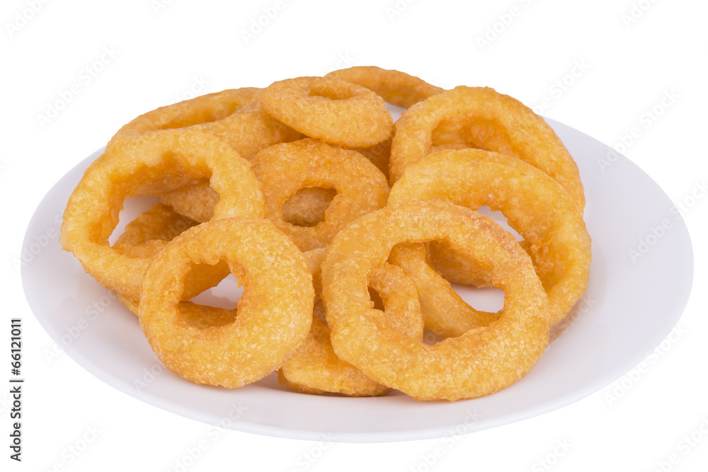 Fried onion rings