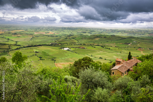 View of a green valley in M...