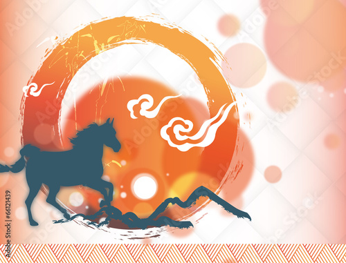 Illustration of new Year