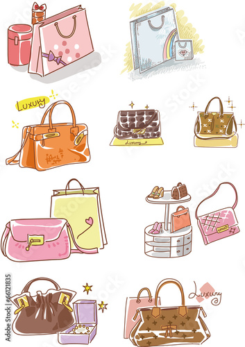 Illustration of shopping