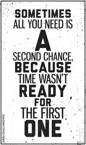 Obraz Nieczysty plakat motywacyjny. Dekoracja we wnętrzu