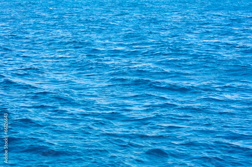 Background texture of blue sea water