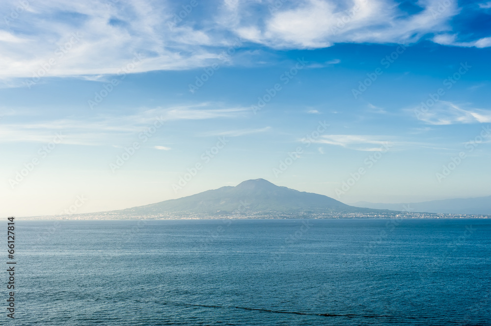 Mount Vesuvius landscape