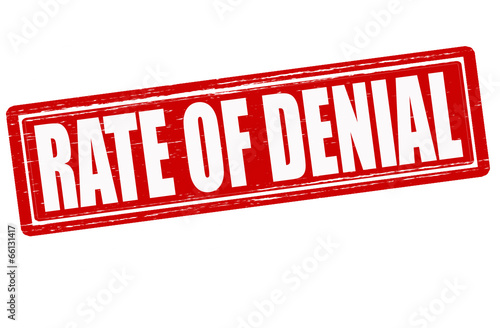 Rate of denial