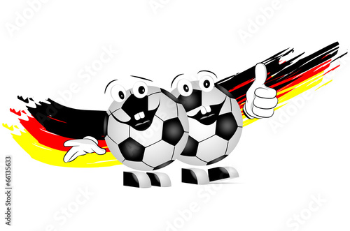 deutscher Fußballfan