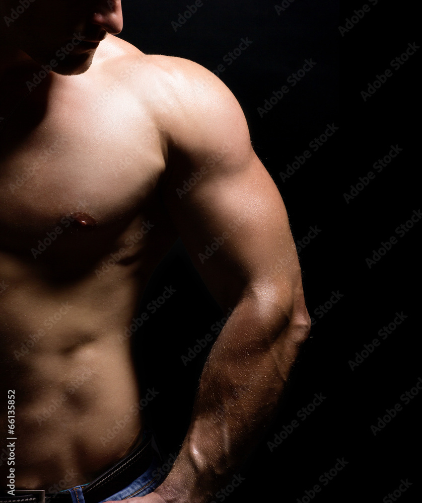 muscular man muscular man