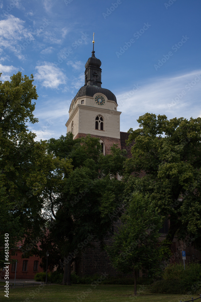 Fototapeta premium Церковь св. Готта в Бранденбурге-на-Хафеле