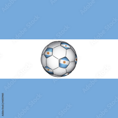 Argentine soccer ball  vector