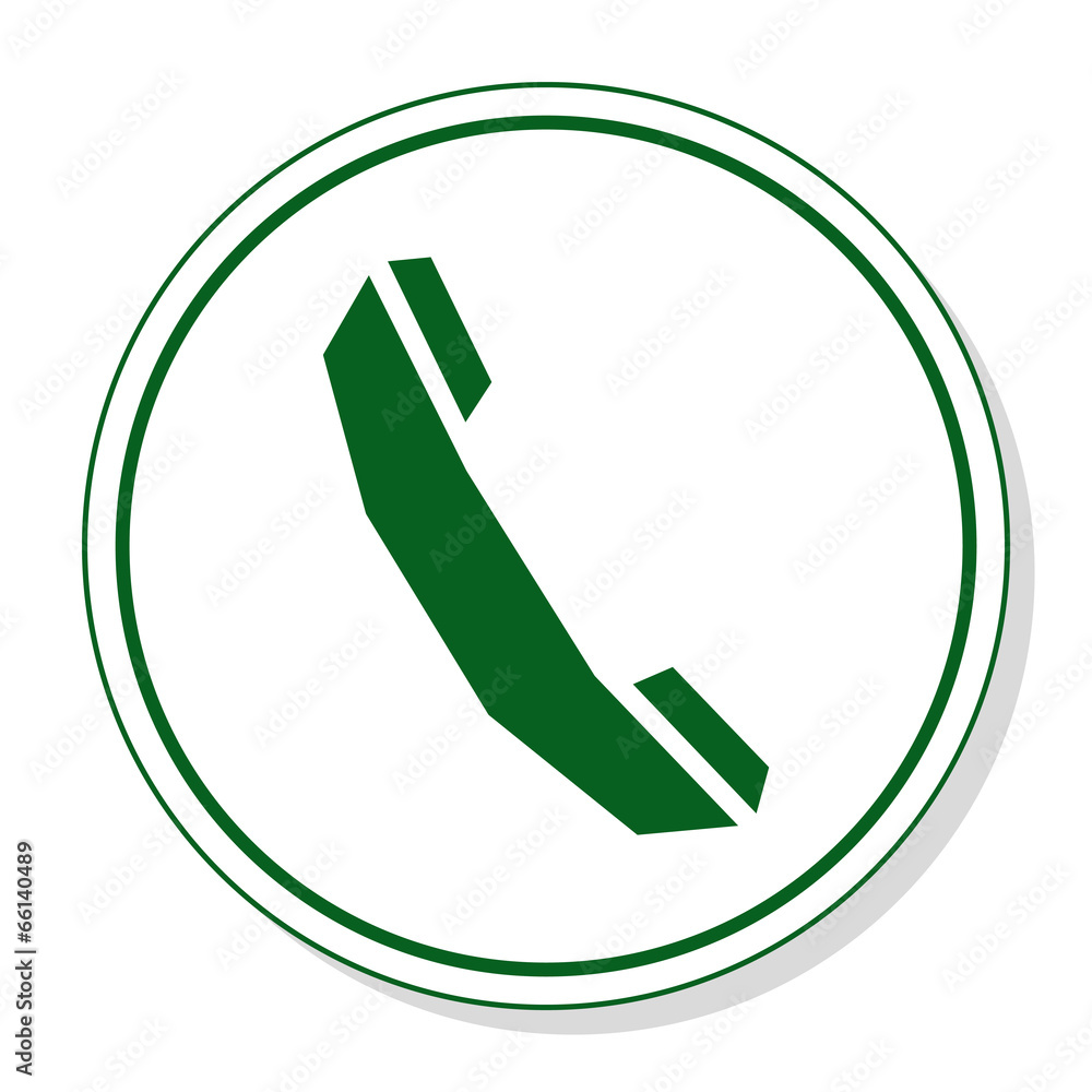 Web icon for communication - phone Web icon for communication - phone