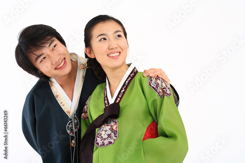 Couple in KoreanDress I photo