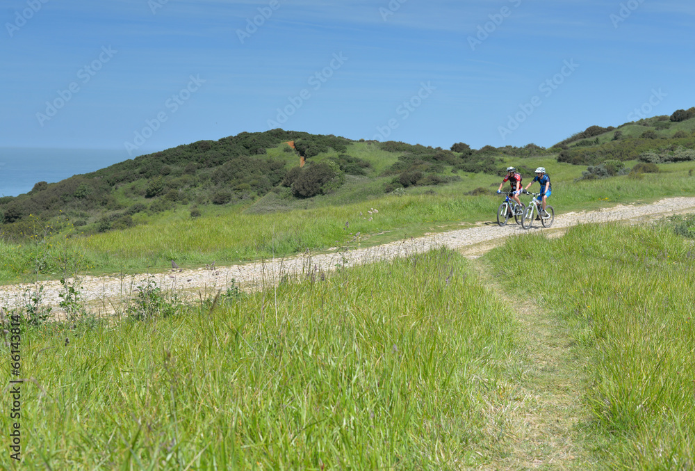 vtt dans le calaisis