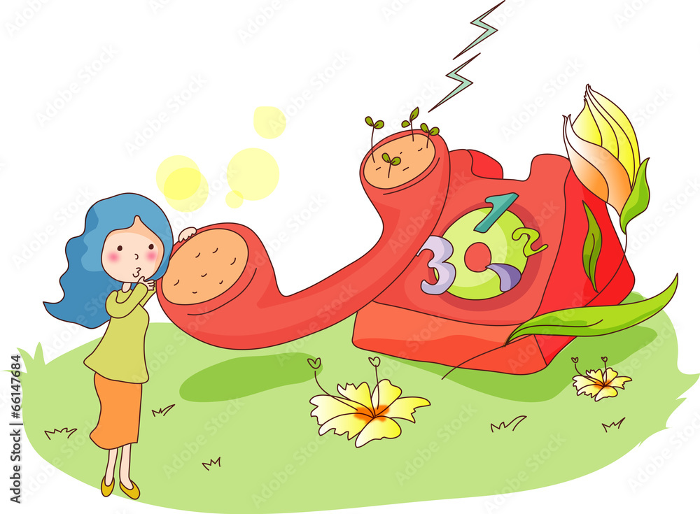 Obraz premium 감성 동화