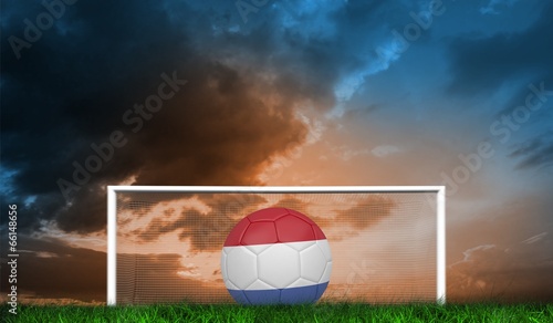 Composite image of football in holland colours © WavebreakmediaMicro