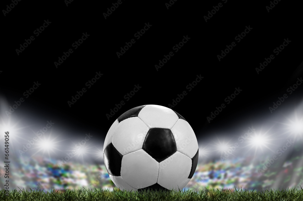 Naklejka premium Fußball im Stadion