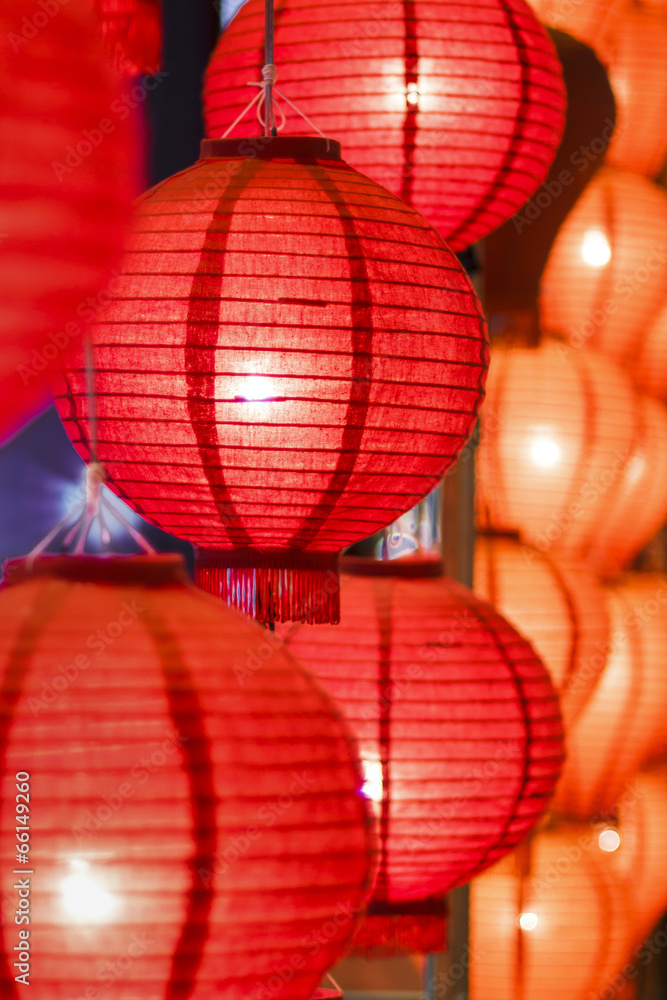 Fototapeta premium Chinese lanterns