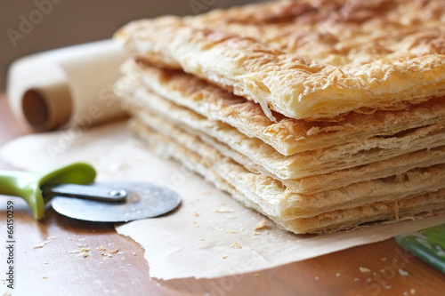 Puff Pastry in the Making
