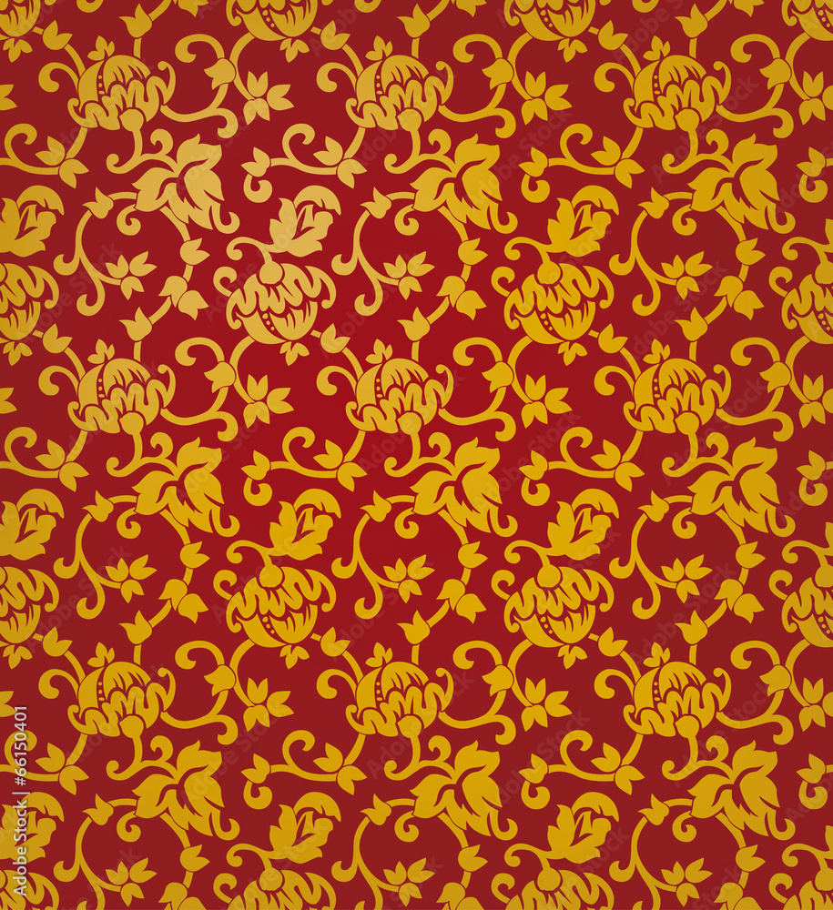 Floral ornament seamless vector background Floral ornament seamless vector background